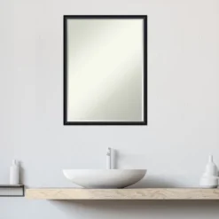 Amanti Art Lucie Petite Bevel Wood Bathroom Wall Mirror -Umbra Home Decor Shop GUEST 4f5d687b a843 4a08 bbfb 8e9dcad91371