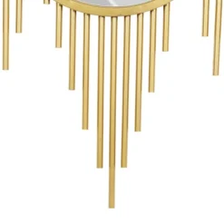 Contemporary Iron Wall Mirror Gold - CosmoLiving By Cosmopolitan -Umbra Home Decor Shop GUEST 4f99f936 3c4d 4a06 83c5 721f11429ae6