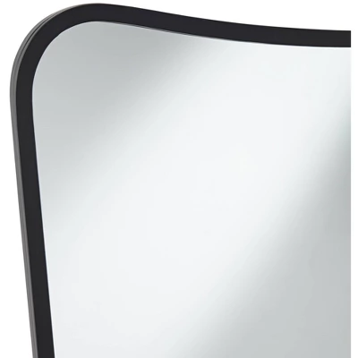 Uttermost Segundo Black Metal 22" X 34" Wall Mirror 2 Uttermost Segundo Black Metal 22" X 34" Wall Mirror - Image 2