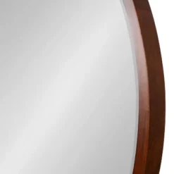 30" McLean Round Wall Mirror Walnut Brown - Kate & Laurel All Things Decor 9 30" McLean Round Wall Mirror Walnut Brown - Kate & Laurel All Things Decor -Umbra Home Decor Shop GUEST 50db2abc 463a 4d8b 9fce 2b52848dc9fd
