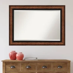 43" X 31" Beveled Vogue Bronze Wall Mirror - Amanti Art -Umbra Home Decor Shop GUEST 519c0889 5bf7 4f7e 9892 27dc18b389f5