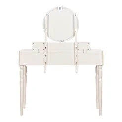 Luxury Makeup Vanity Desk Set With Stool, Vanity Table Dressing Table With Height-Adjustable Mirror & 4 Drawers, Champagne/Silver-ModernLuxe -Umbra Home Decor Shop GUEST 527027d1 366f 4718 800f bf6a910c0a1a