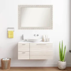 42"x30" Opera Wood Wall Mirror, Modern Rectangle, No Assembly - Amanti Art 11 42"x30" Opera Wood Wall Mirror, Modern Rectangle, No Assembly - Amanti Art -Umbra Home Decor Shop GUEST 531247e8 983e 43ea ba8d 6817eac60a3f