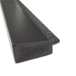 21" X 27" Non-Beveled Avon Black Wall Mirror - Amanti Art