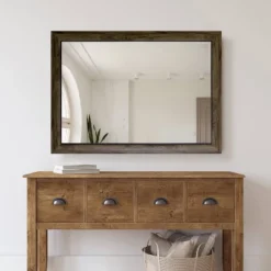 Light Wood Wall Mirror With Beveled Edge Silver - Yosemite Home Decor -Umbra Home Decor Shop GUEST 53fada47 dda4 474f abd7 585197fe2589