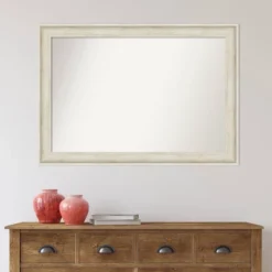 41" X 29" Non-Beveled Regal Birch Cream Bathroom Wall Mirror - Amanti Art 12 41" X 29" Non-Beveled Regal Birch Cream Bathroom Wall Mirror - Amanti Art -Umbra Home Decor Shop GUEST 54c8a93a 2e48 4dd0 a189 2a158494480b