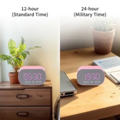 REGALWOVEN Digital Mirror FM Radio Speaker Small Dual Alarm Clock 3.3 X 2 X 1.6 Inches -Umbra Home Decor Shop GUEST 5504ddee 5153 4b87 95cb 9a1675d8e04b 1