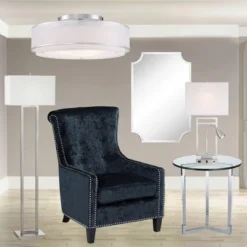 Noble Park Brix Rectangular Cut Corners Vanity Wall Mirror Beveled Edge Frameless 24" Wide For Bathroom Bedroom Living Room Home Office Entryway House -Umbra Home Decor Shop GUEST 56780f16 2175 48ce 8395 6d99b023f09e