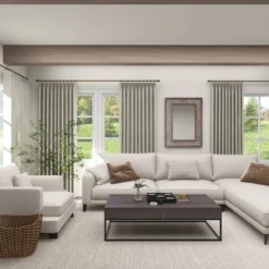 Wood Wall Mirror With Embossed Metal Gray - Olivia & May -Umbra Home Decor Shop GUEST 574c5c45 dff8 4ee1 9177 4b4576137329