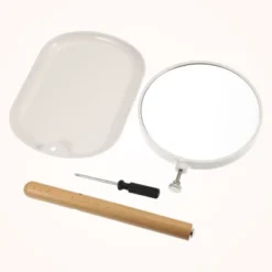 Unique Bargains Home Vanity Rotatable 1X/3X Magnifying Cosmetic Mirror With Storage Tray -Umbra Home Decor Shop GUEST 58020d8b 0fd3 4043 949d 8619663ac895