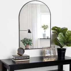 Ridstar 20 In. W X 30 In. H Black Arched Bathroom Mirror 8 Ridstar 20 In. W X 30 In. H Black Arched Bathroom Mirror -Umbra Home Decor Shop GUEST 5b1f7121 ce2f 473b 98b9 c8340a391464