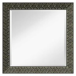 Intaglio Embossed Black Framed Wall Mirror - Amanti Art -Umbra Home Decor Shop GUEST 5bf302ff 38b9 499a 89ee f2ad89a604de