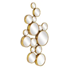 Metal Bubble Cluster Wall Mirror Gold - CosmoLiving By Cosmopolitan -Umbra Home Decor Shop GUEST 5db3d8a8 09b7 4b4e a93f e8493bacfbc0