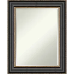 Thomas Bronze Framed Bathroom Vanity Wall Mirror Black - Amanti Art -Umbra Home Decor Shop GUEST 5dfa4c9a 4f36 4217 9a67 7ea04cbc0f54