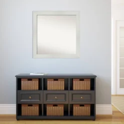 31" X 31" Non-Beveled Mosaic Bathroom Wall Mirror White - Amanti Art 11 31" X 31" Non-Beveled Mosaic Bathroom Wall Mirror White - Amanti Art -Umbra Home Decor Shop GUEST 5e5cbb66 43d5 4949 bf24 fef602fb9801