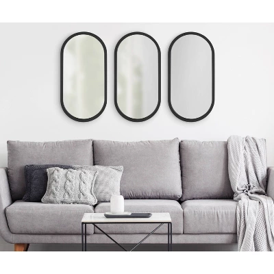 Travis Oval Wall Mirror - Kate & Laurel All Things Decor 6 Travis Oval Wall Mirror - Kate & Laurel All Things Decor - Image 6