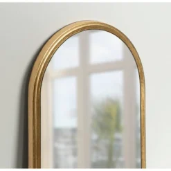 (Set Of 3) 10" X 22" Caskill Capsule Framed Wall Mirror Set Gold - Kate & Laurel All Things Decor: Modern Style, No Assembly 10 (Set Of 3) 10" X 22" Caskill Capsule Framed Wall Mirror Set Gold - Kate & Laurel All Things Decor: Modern Style, No Assembly -Umbra Home Decor Shop GUEST 609778bc 9f77 4569 a5c0 b6e68bd53cbd