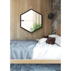 Calder Hexagon Wall Mirror - Kate & Laurel All Things Decor -Umbra Home Decor Shop GUEST 60b1936c f596 4af0 8765 9ae4d43a0553