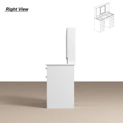 Famapy 43"W Large Vanity Table 9-Drawer Vanity Set With Crystal Pulls And Versatile Mirror Lighting -Umbra Home Decor Shop GUEST 61290fd2 fb99 40c8 bdb0 0d0bb79a833a