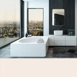 Hamilton Hills 22" X 30" Metal Silver Frame Mirror