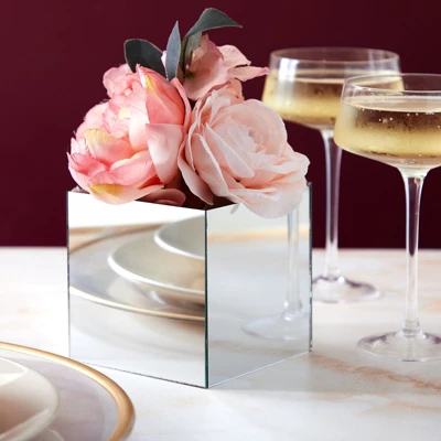 50 Pack Craft Square Mirror Mosaic Tiles 4" For DIY Projects Art & Crafts Home Decorations 1 50 Pack Craft Square Mirror Mosaic Tiles 4" For DIY Projects Art & Crafts Home Decorations