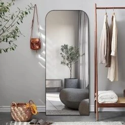 Krissy 64"×21" Designer Style Arch Wall Mirror- Aluminum Frame For Living Room, Bedroom, And Bathroom Décor-The Pop Home -Umbra Home Decor Shop GUEST 622bd6a3 b57f 4533 83ea 1e399ded31ba