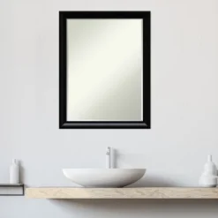 Amanti Art Steinway Black Scoop Petite Bevel Wood Bathroom Wall Mirror 27 X 21 In. 15 Amanti Art Steinway Black Scoop Petite Bevel Wood Bathroom Wall Mirror 27 X 21 In. -Umbra Home Decor Shop GUEST 63822e65 fa1d 4594 9966 2aa2222a99a9