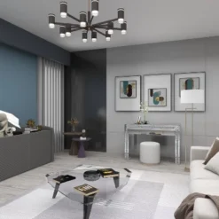 Glam Mirror And Glass Console Table Desk Silver - Olivia & May -Umbra Home Decor Shop GUEST 64ab1895 fe19 4cf3 bcbe 755aa7f162b0