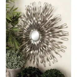 Set Of 3 Metal Sunburst Wall Decors With Mirror Accent - Olivia & May -Umbra Home Decor Shop GUEST 65ac743b f395 41dc 87c0 641e789d7fc7