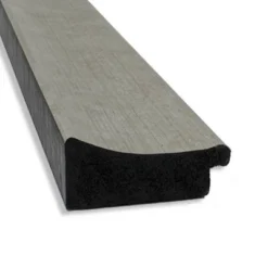 31" X 31" Non-Beveled Waveline Silver Narrow Bathroom Wall Mirror - Amanti Art