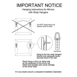 Rectangle Chicago Decorative Wall Mirror Silver - Howard Elliott -Umbra Home Decor Shop GUEST 6627df58 1d4d 4f2e 8d19 48bf0838b254