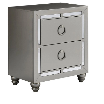 CAVINAS Bedroom Dresser With 2/5 Mirror Accents Drawer,Dressers & Chest Of Drawers With Bun Foot For Living Room,Entryway 5 CAVINAS Bedroom Dresser With 2/5 Mirror Accents Drawer,Dressers & Chest Of Drawers With Bun Foot For Living Room,Entryway - Image 5