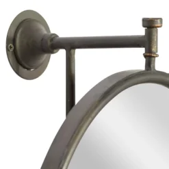 Industrial Wood Oval Shaped Wall Mirror - Olivia & May -Umbra Home Decor Shop GUEST 693074c9 2582 4020 ab42 e397058b852b