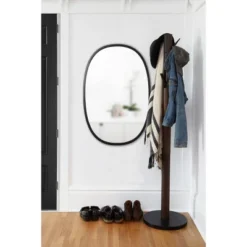 24"x 36" Hub Wall Mirror Oval Black - Umbra -Umbra Home Decor Shop GUEST 6a0dd004 7654 4d64 b5ff 1e20106dc3af