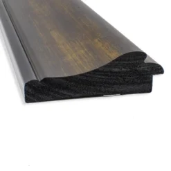 44" X 32" Non-Beveled Ballroom Bathroom Wall Mirror Bronze - Amanti Art