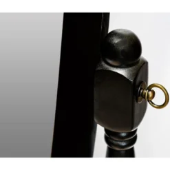 Legacy Decor Swivel Full Length Free Standing Wood Cheval Floor Mirror