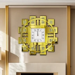 Large Wall Clock With Mirror Finishing Wall Decor Mirror Clock W/ Diamond Inlay -Umbra Home Decor Shop GUEST 6be77ab0 c3c3 4a2e a2e7 9e607d4f3052