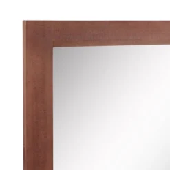 Rectangle Worn Wood Decorative Wall Mirror Stratford Maroon - Stonebriar Collection -Umbra Home Decor Shop GUEST 6c5b1794 e1b1 4746 8c83 986789818632