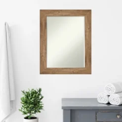 Amanti Art Owl Brown Petite Bevel Wood Bathroom Wall Mirror 29.5 X 23.5 In. -Umbra Home Decor Shop GUEST 6d71a56f 68ff 4ca8 a7e0 f1a0ce4f13d7