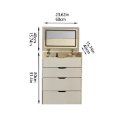 TOBILI 3-in-1 Vanity Desk With Mirror And Lights, Small Vanity Desk Set With Visible Glass Tabletop,Suitable For Bedroom Small Vanity Desk -Umbra Home Decor Shop GUEST 6eb4a88b 2c97 4d4e ae47 232a63447aa6