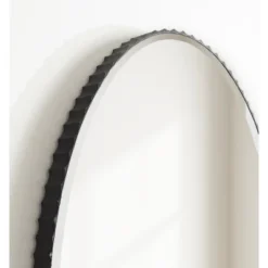 23"x32" Elmora Fluted Oval Wall Mirror - Kate & Laurel All Things Decor -Umbra Home Decor Shop GUEST 6ee0dba5 3825 4e59 90ec f3cb5852794d