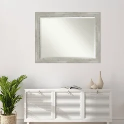 46" X 36" Dove Framed Wall Mirror Graywash - Amanti Art -Umbra Home Decor Shop GUEST 6f4056ab 10f0 496f 84ed 44071186ef3d