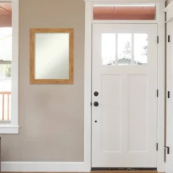 22" X 28" Non-Beveled Carlisle Blonde Wood Wall Mirror - Amanti Art -Umbra Home Decor Shop GUEST 6f56e277 9b09 46e0 9b95 29fd77c0b202