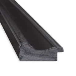 30" X 30" Non-Beveled Corded Bathroom Wall Mirror Black - Amanti Art