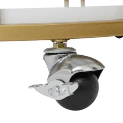 Pavillion 2 Tier Oval Bar Serving Cart Shelves With Glass Mirror Gold - Studio Designs -Umbra Home Decor Shop GUEST 6f9939ed e4dd 418e 8d9c 6d191e87755a