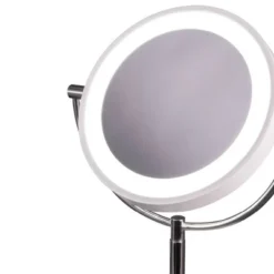 Makeup Mirror With Qi Charging Stand White (Includes LED Light Bulb) - OttLite -Umbra Home Decor Shop GUEST 6f9fa1b5 14ff 4932 bc9d c5c4361b02c5