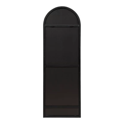 16" X 48" Valenti Tall Framed Arch Mirror - Kate And Laurel 3 16" X 48" Valenti Tall Framed Arch Mirror - Kate And Laurel - Image 3