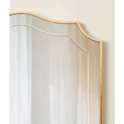 20" X 30" Hollyn Decorative Framed Wall Mirror Gold - Kate & Laurel All Things Decor -Umbra Home Decor Shop GUEST 7172d538 b112 42e6 8408 2106d5dc2082