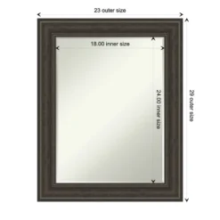 Amanti Art Shipwreck Greywash Petite Bevel Bathroom Wall Mirror 29.5 X 23.5 In. 8 Amanti Art Shipwreck Greywash Petite Bevel Bathroom Wall Mirror 29.5 X 23.5 In. -Umbra Home Decor Shop GUEST 71b8bd73 c6f1 445a a7f2 9f3b3b1cdae7