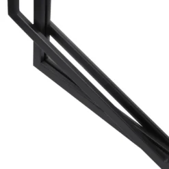 LuxenHome Black Metal Hexagon Frame Wall Accent Mirror For Bathroom & Vanity -Umbra Home Decor Shop GUEST 72961879 eb21 4578 8d57 a4def9605f5a